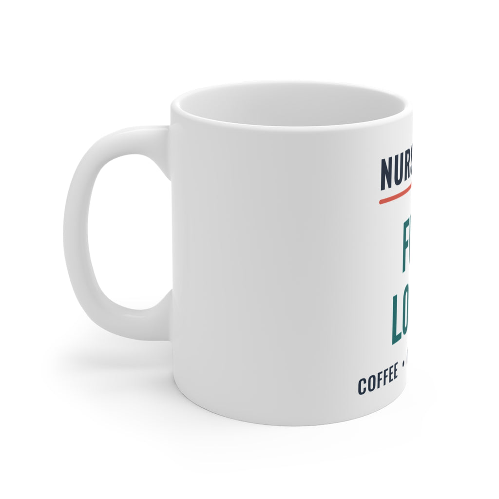 Nurse Brain Fully Loaded Mug for Nurses, The 6am Coffee Before Handover
