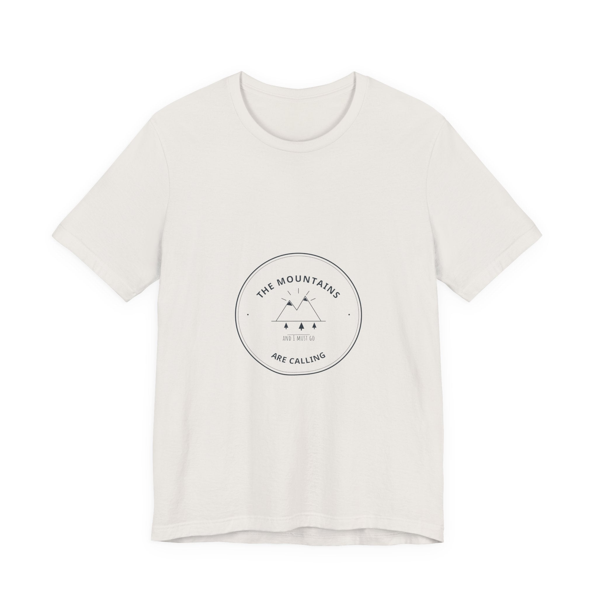 Mountains Are Calling Tee for Hikers and Backpackers, Trail Days and the Drive Home