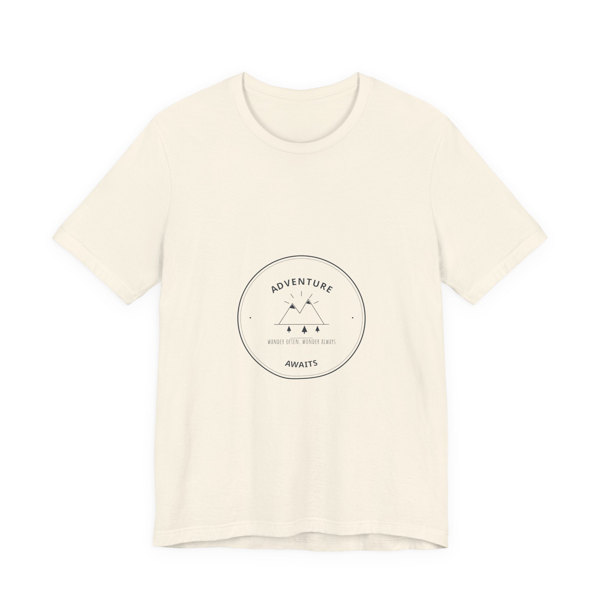 Adventure Awaits Tee for Road Trippers, Long Drives and First Coffee at a Rest Stop