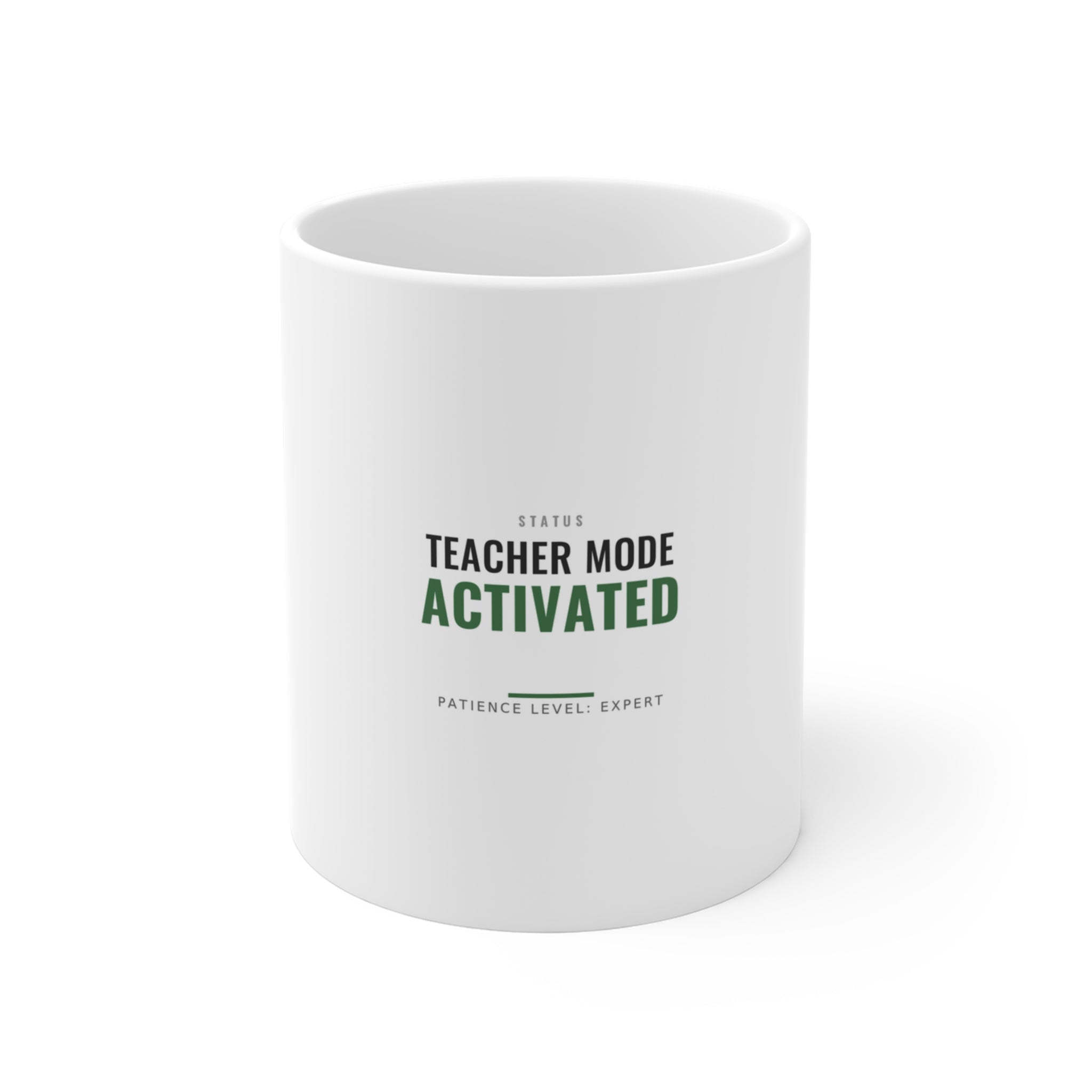 Teacher Mode Activated Mug for Teachers, Staff Room Coffee and End of Year Gifts