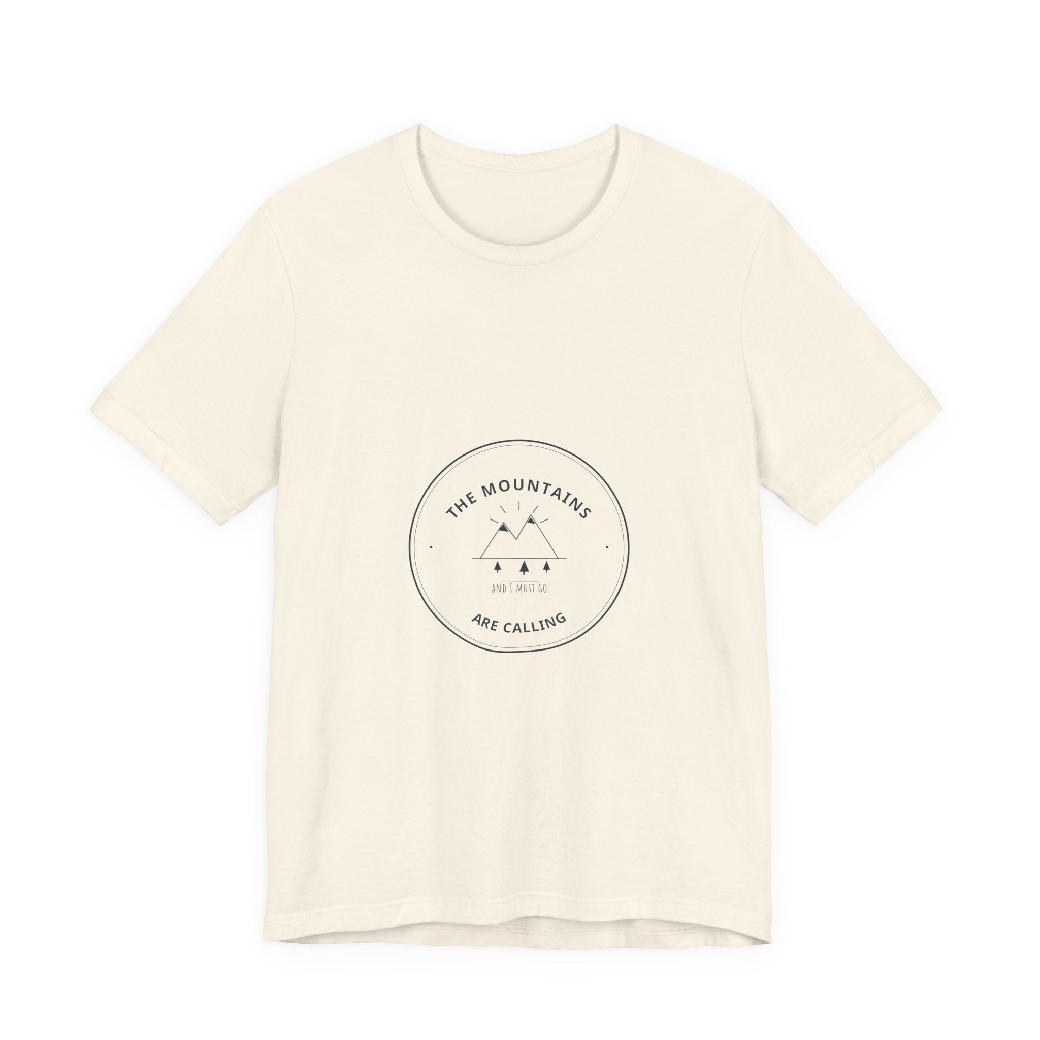 Mountains Are Calling Tee for Hikers and Backpackers, Trail Days and the Drive Home