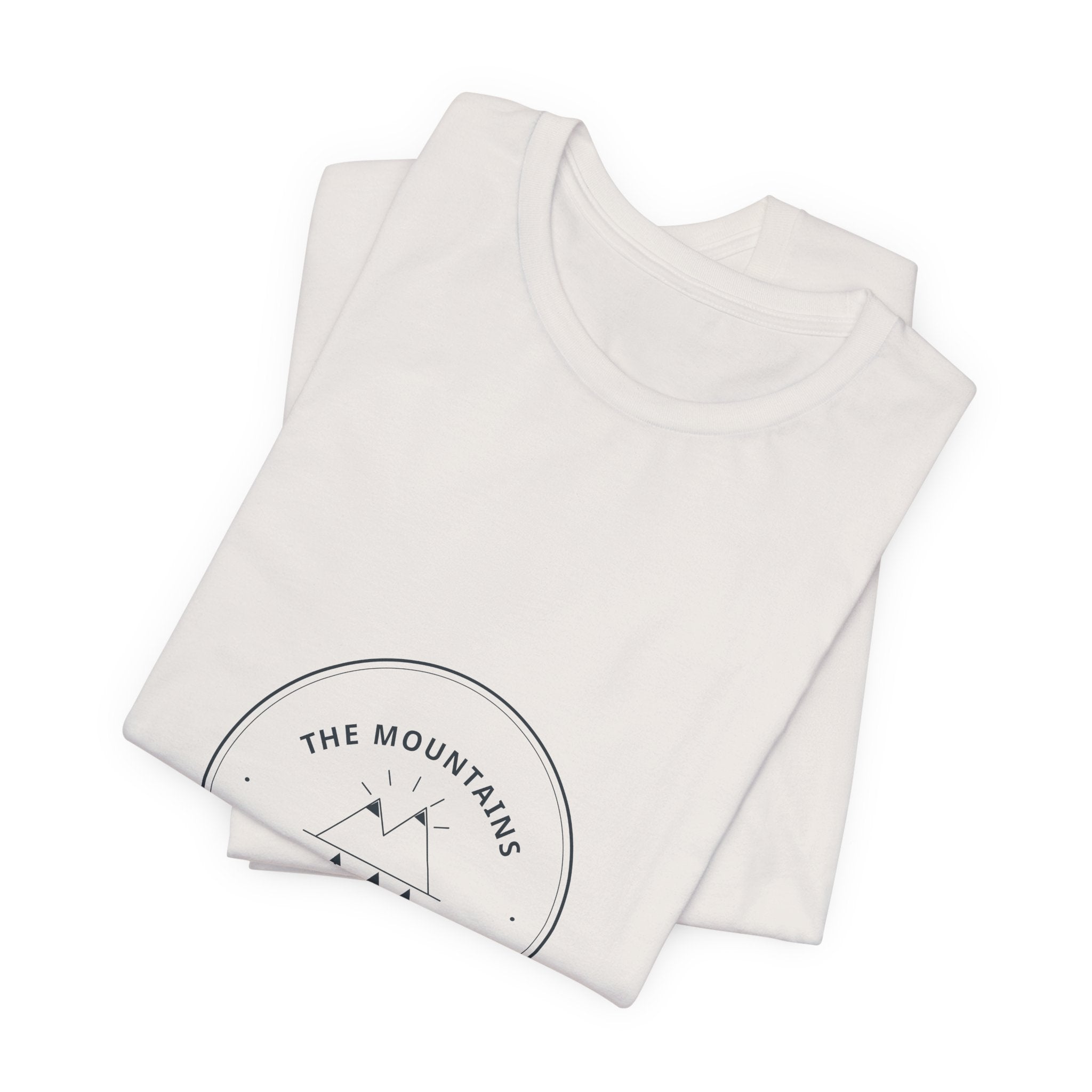 Mountains Are Calling Tee for Hikers and Backpackers, Trail Days and the Drive Home