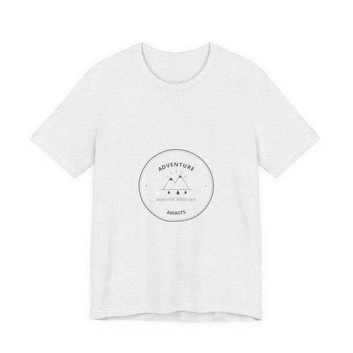 Adventure Awaits Tee for Road Trippers, Long Drives and First Coffee at a Rest Stop