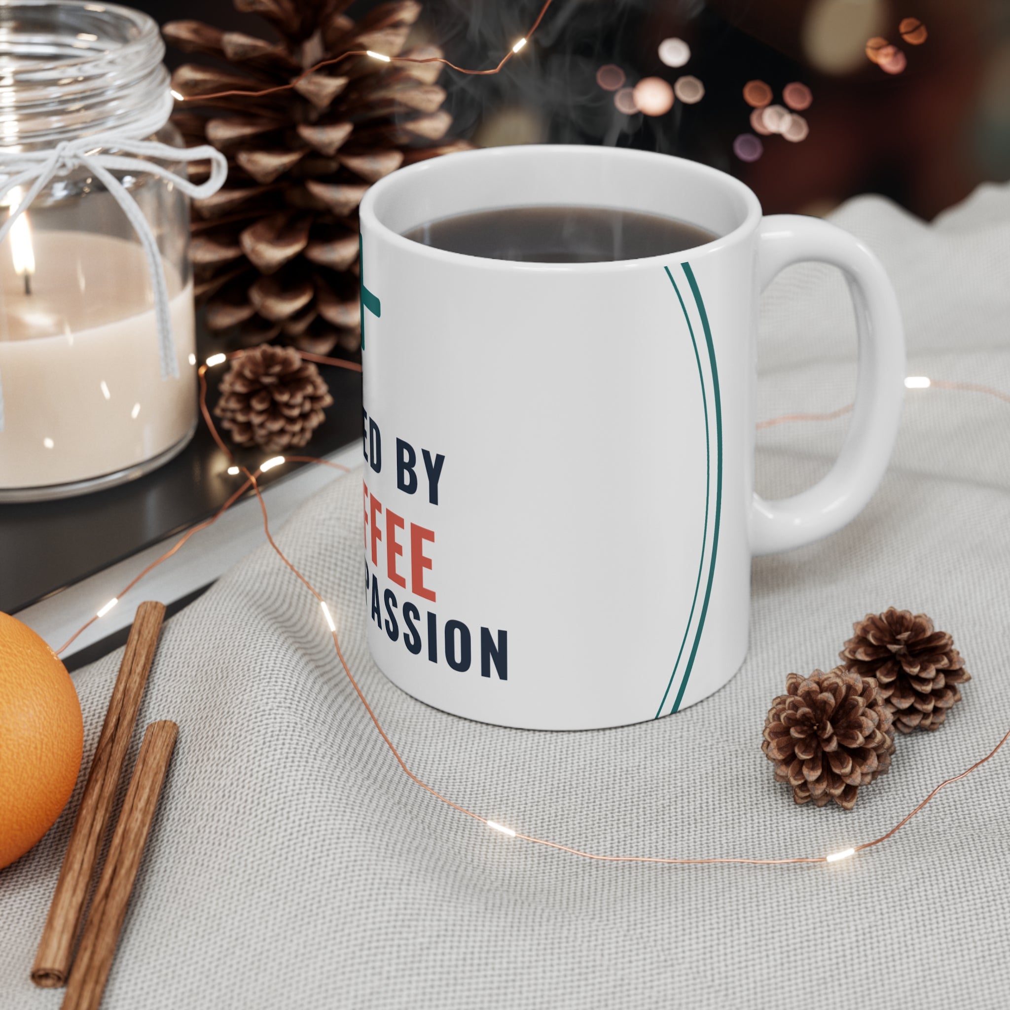 Coffee and Compassion Mug for Nurses, The Cup Before a 12 Hour Shift