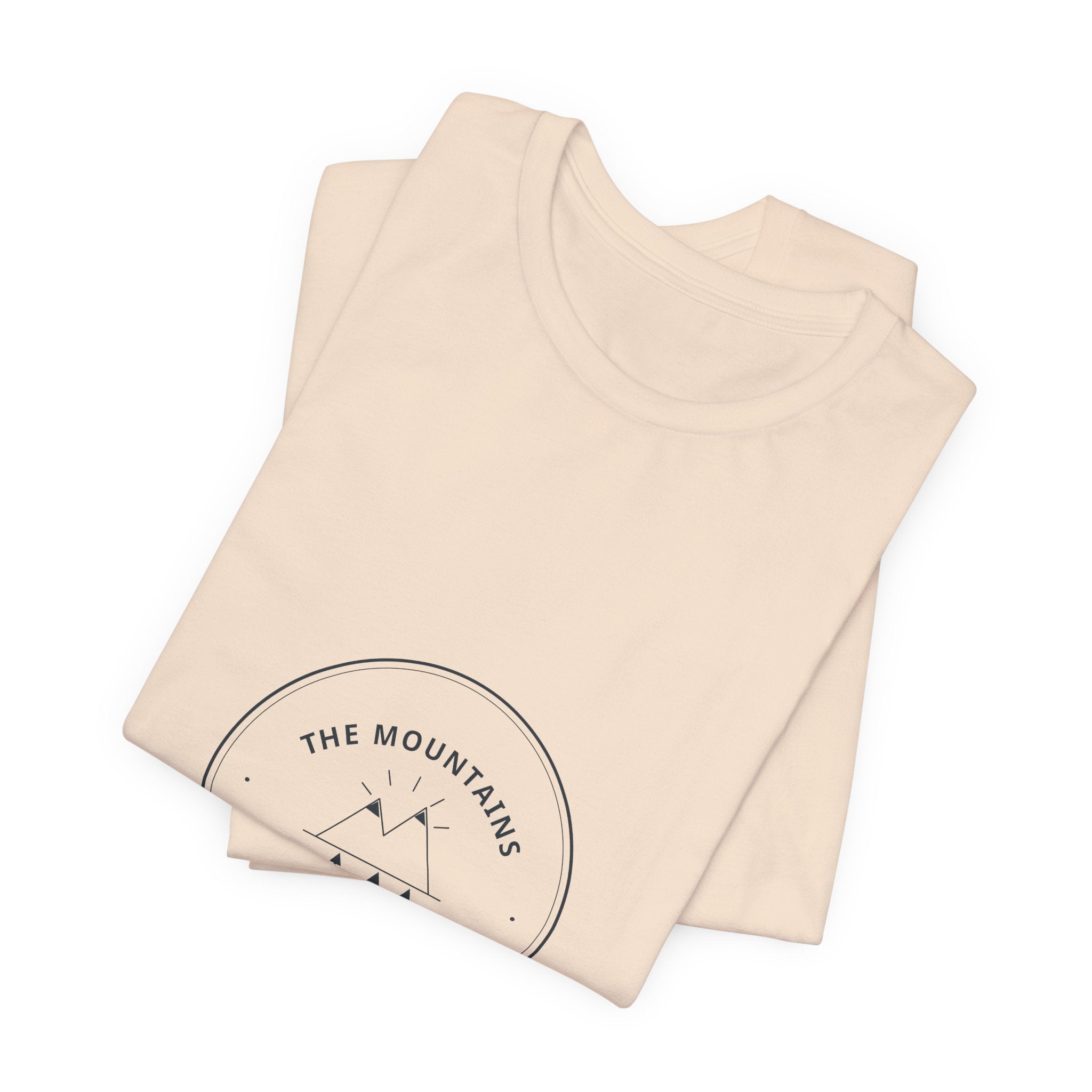 Mountains Are Calling Tee for Hikers and Backpackers, Trail Days and the Drive Home