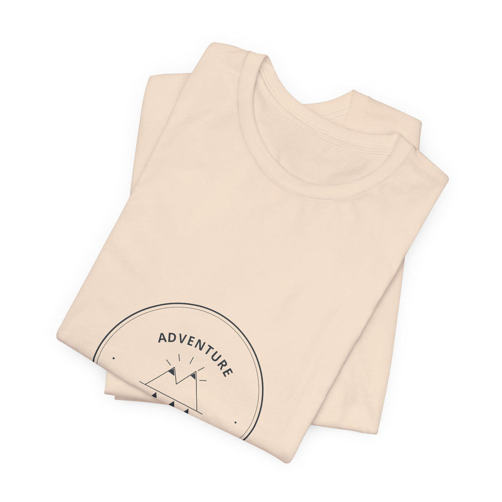 Adventure Awaits Tee for Road Trippers, Long Drives and First Coffee at a Rest Stop