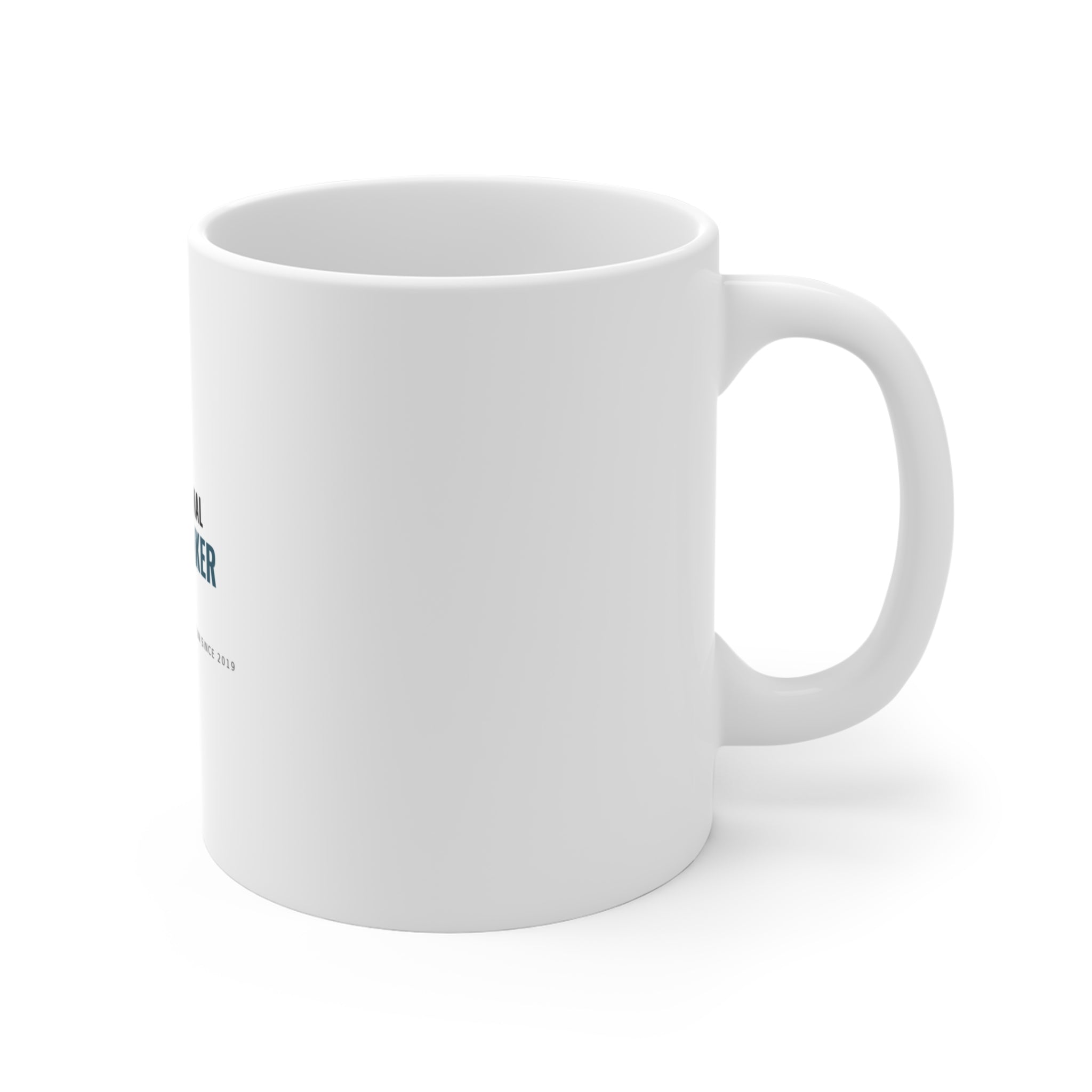 Professional Overthinker Mug for Overthinkers, Late Night Tea and Gifts for the Friend Who Replays Everything